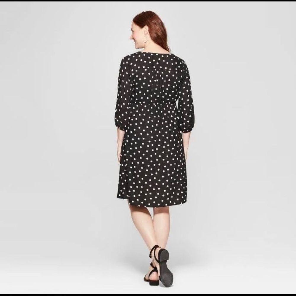 Ingrid Maternity Fit & Flare Dress (NWOT) - Picture 2 of 3